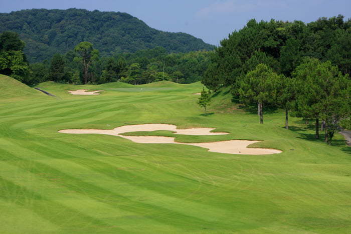 구마모토 골프클럽 조난코스