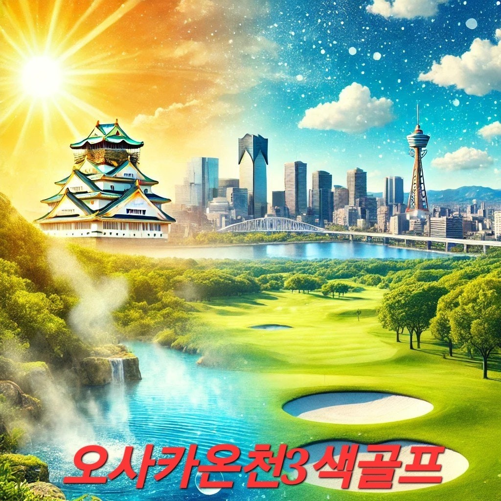 [오사카] 동계골프 온천 료칸 3색 골프(아카디아그룹)