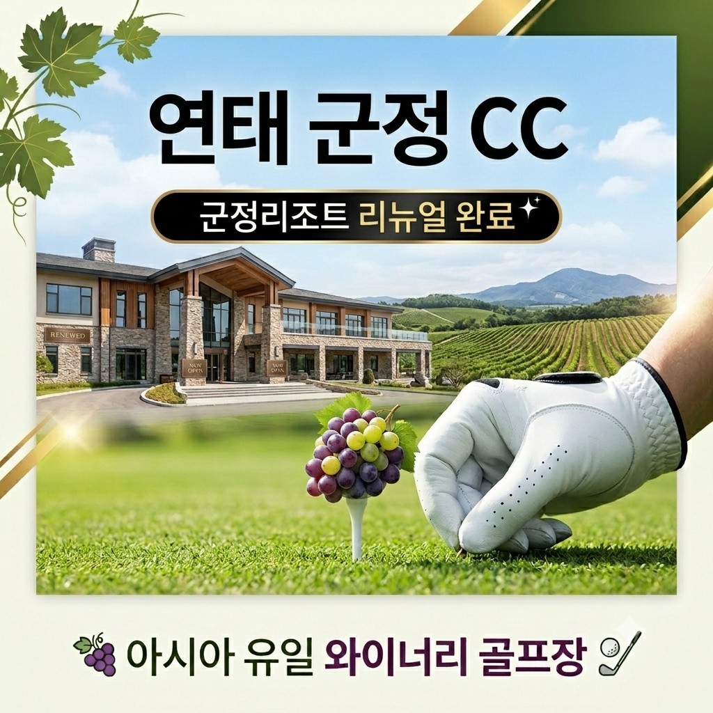 연태 군정cc ! 연휴특가 확인 하세요~